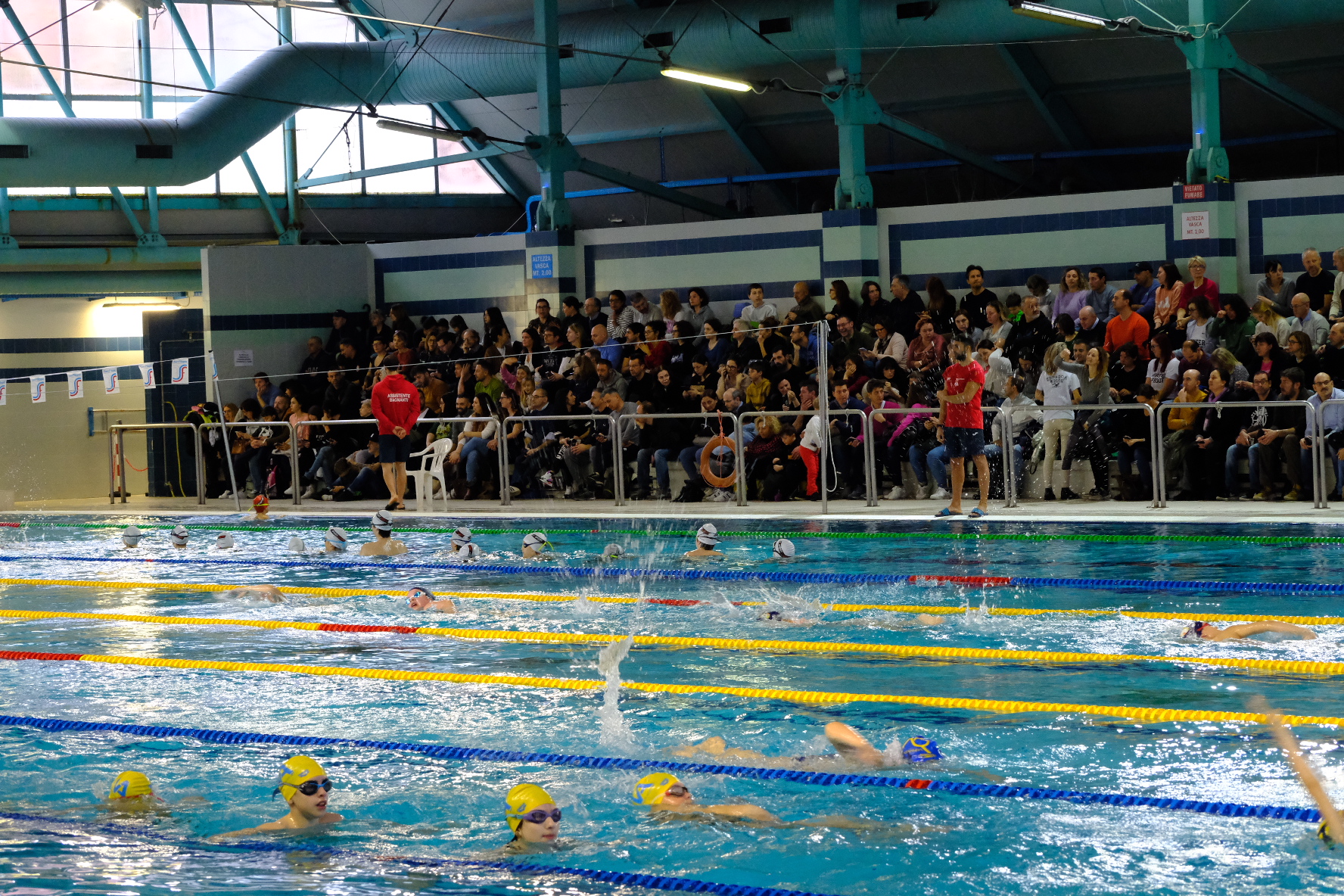 Nuoto: prima prova a Brescia