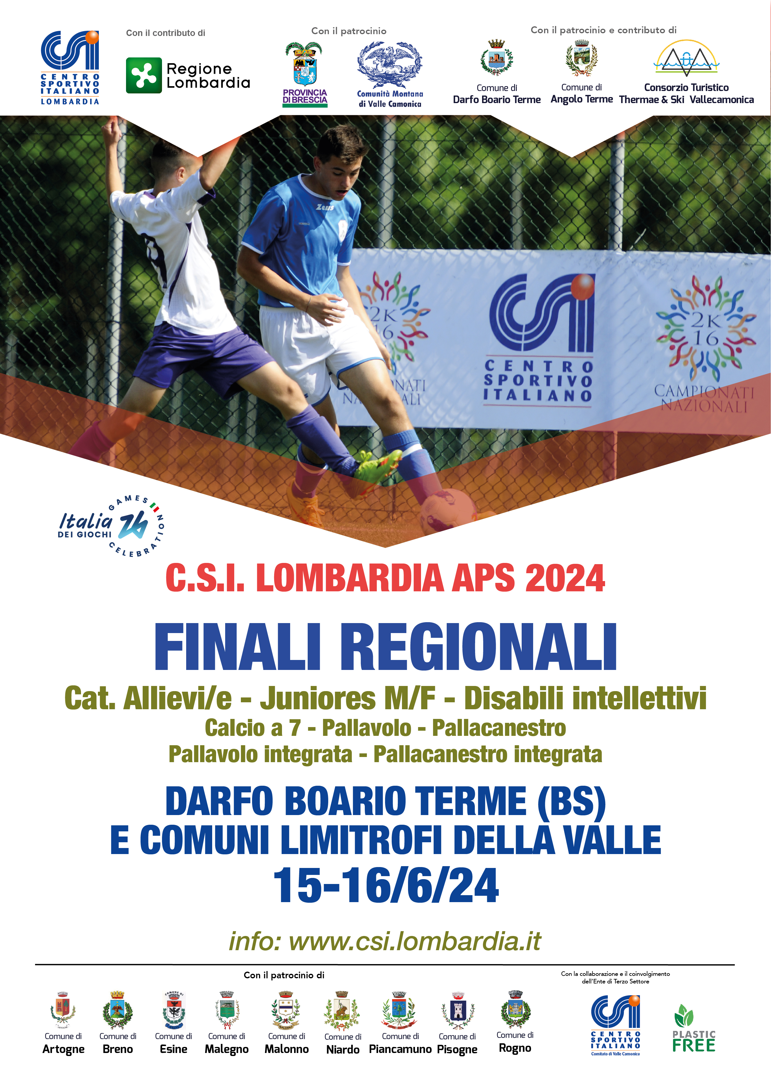 Lombardia Finali Regionali Darfo15-16 giugno