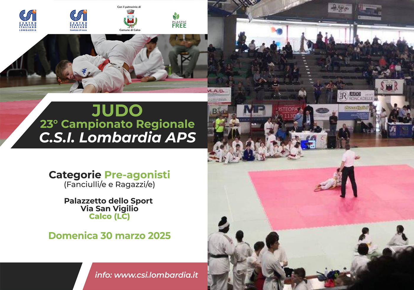 Judo regionale: domenica 30 marzo la prima tappa del Campionato